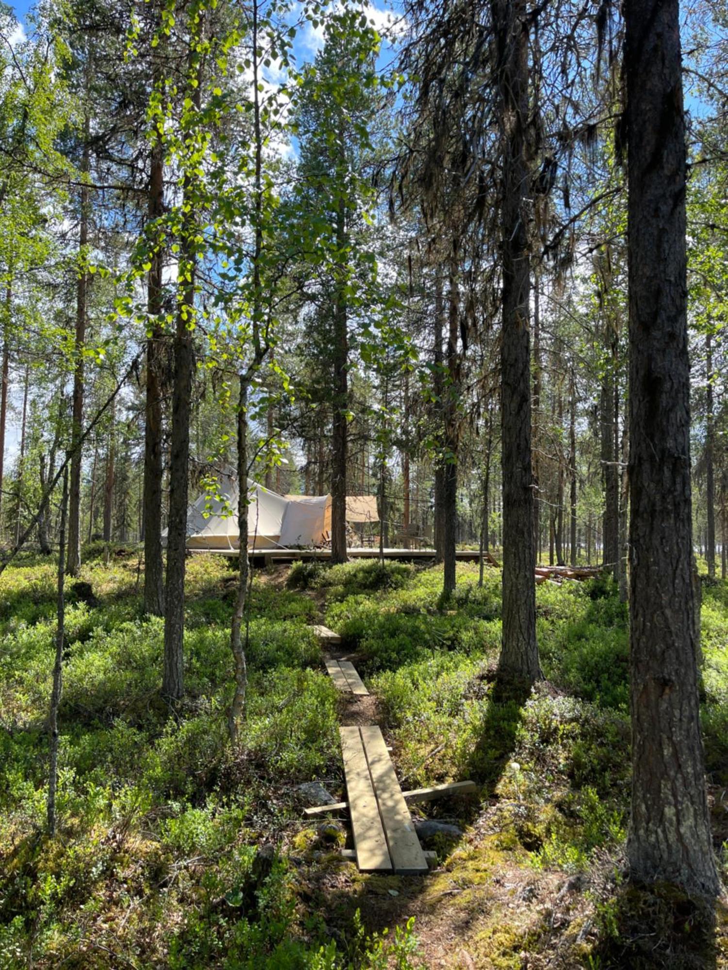Laplandliv Glampingtent With Private Sauna At The Lake! Luxuszelt