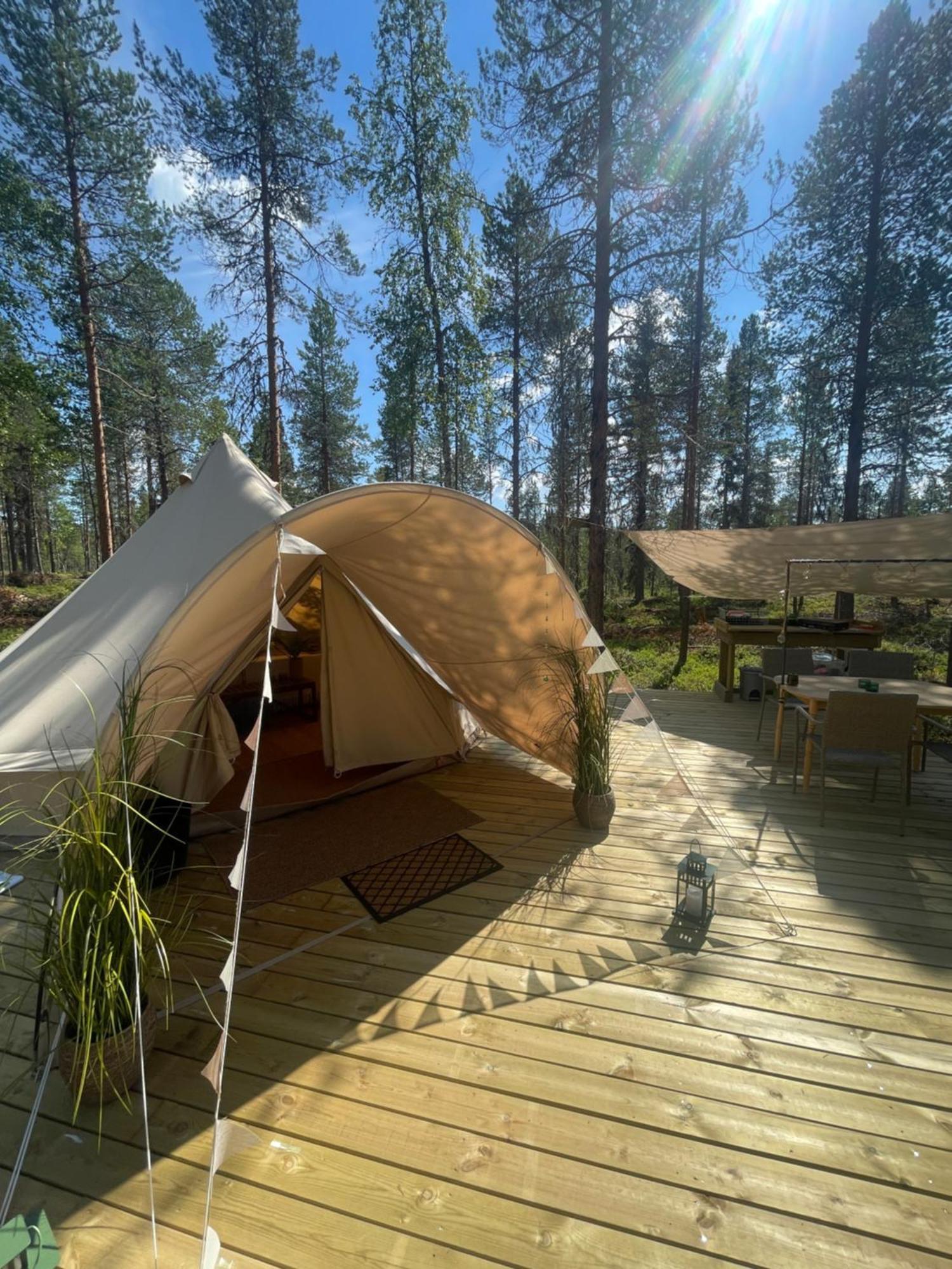 Laplandliv Glampingtent With Private Sauna At The Lake! Luxuszelt *