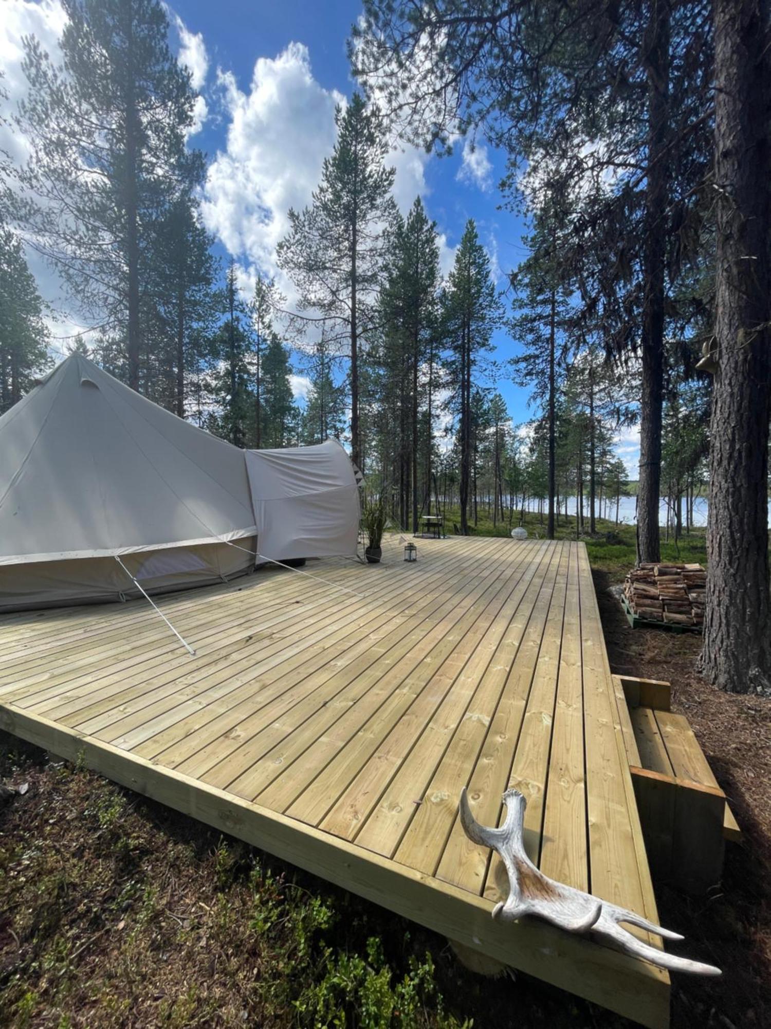 Laplandliv Glampingtent With Private Sauna At The Lake! Luxuszelt *